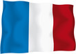 France - French flag - Vector France - French flag - Vector
