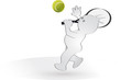 Grafix spielt Tennis