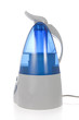 Humidifier with ionic air purifier isolated on white background Humidifier with ionic air purifier isolated on white background