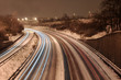 Périphérique Toulousain sous la neige