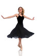 Ballerina in Black Dress