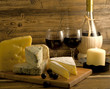 Red wine and cheese
