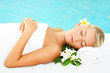 Young Woman In Spa