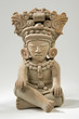 Photo: Isolated Ancient Mayan Clay Sculpture Isolated Ancient Mayan Clay Sculpture