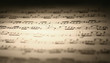 Music sheet.