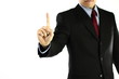 Business man pose
