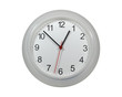 Wall clocks isolated on white