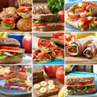 Foto: Sandwich collage Sandwich collage