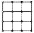 Platinum chains frame