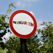 Schild Kindergarten