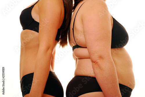 Photo: Fat and thin body shape Fat and thin body shape