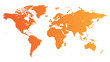 Orange World map