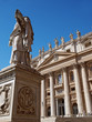 statues at st peter's square