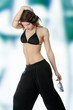 Young modern dancer girl Young modern dancer girl