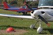 Acrobatic prop plane detail