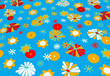 fundo com flores