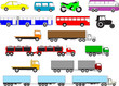 transport icons transport icons