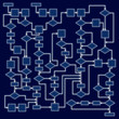 Abstract Flowchart Background