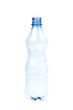 empty bottle of water isolated on white