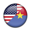 Chapa guerra USA - Vietcong