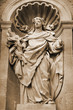 Saint Catherine outside a church in Palermo, Italy