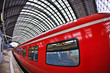 incoming train in Station incoming train in Station
