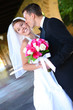 Bride and Groom at Wedding