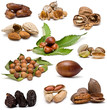 Frutos secos variados. Frutos secos variados.