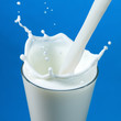 pouring milk in a glass isolated pouring milk in a glass isolated