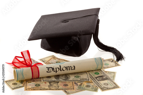 Photo: Doctorates and the dollar. Cost of education in America. Doctorates and the dollar. Cost of education in America.
