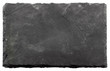 plaque rectangulaire ardoise naturelle, fond blanc