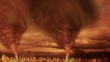Video motion background. Twisters.