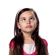 Girl makes a funny face