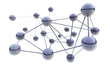 Illustration: Network Cloud 3D Network Cloud 3D