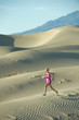 Photo: Runner on Sand Dunes Runner on Sand Dunes