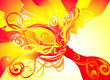 Splashes and fizz champagne, vector Splashes and fizz champagne, vector