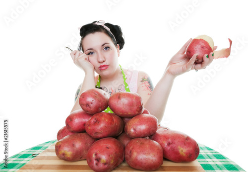 Photo: Potato Peeling Blues Potato Peeling Blues