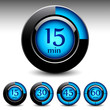 Timer display interfase. Vector