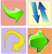 Arrow icon set