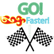 the car race vector pack