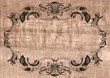 Old frame paper canvas Old frame paper canvas