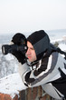 Winter photographing
