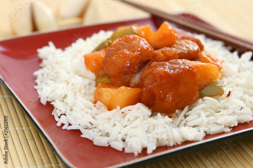 Photo: Chinese Food - Sweet and Sour Pork Chinese Food - Sweet and Sour Pork