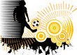 soccer or football player