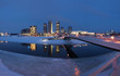 The Vilnius city - Lithuania. The Vilnius city - Lithuania.