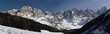 Panorama of Pale di San Martino (Trentino) Italian's Dolomiti Panorama of Pale di San Martino (Trentino) Italian's Dolomiti