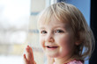 girl  by window