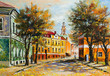 Quadro Ancient Vitebsk in the autumn