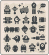 Robots, monsters, aliens collection #2. Robots, monsters, aliens collection #2.