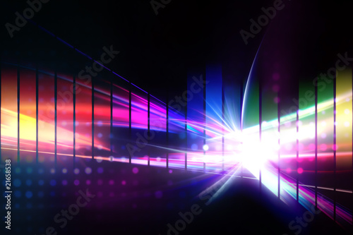 Illustration: Rainbow Graphic Equalizer Rainbow Graphic Equalizer
